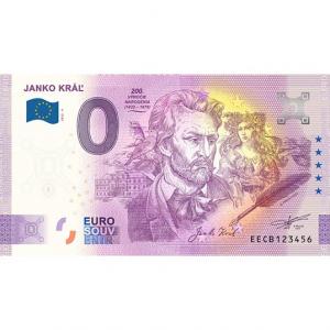 0 Euro Souvenir Slovensko 2022 - Janko Kráľ
Kliknutím zobrazíte detail obrázku.