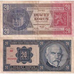 20 Korún 1926 Československo - séria Hf
Kliknutím zobrazíte detail obrázku.